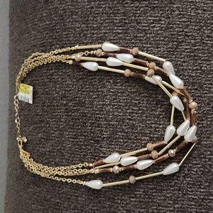 Inc International Concepts Gold-Tone Multi-Bead Necklace